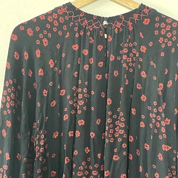 FREE PEOPLE FLOWER'S IN HER HAIR TUNIC TOP SIZE L - Picture 7 of 10